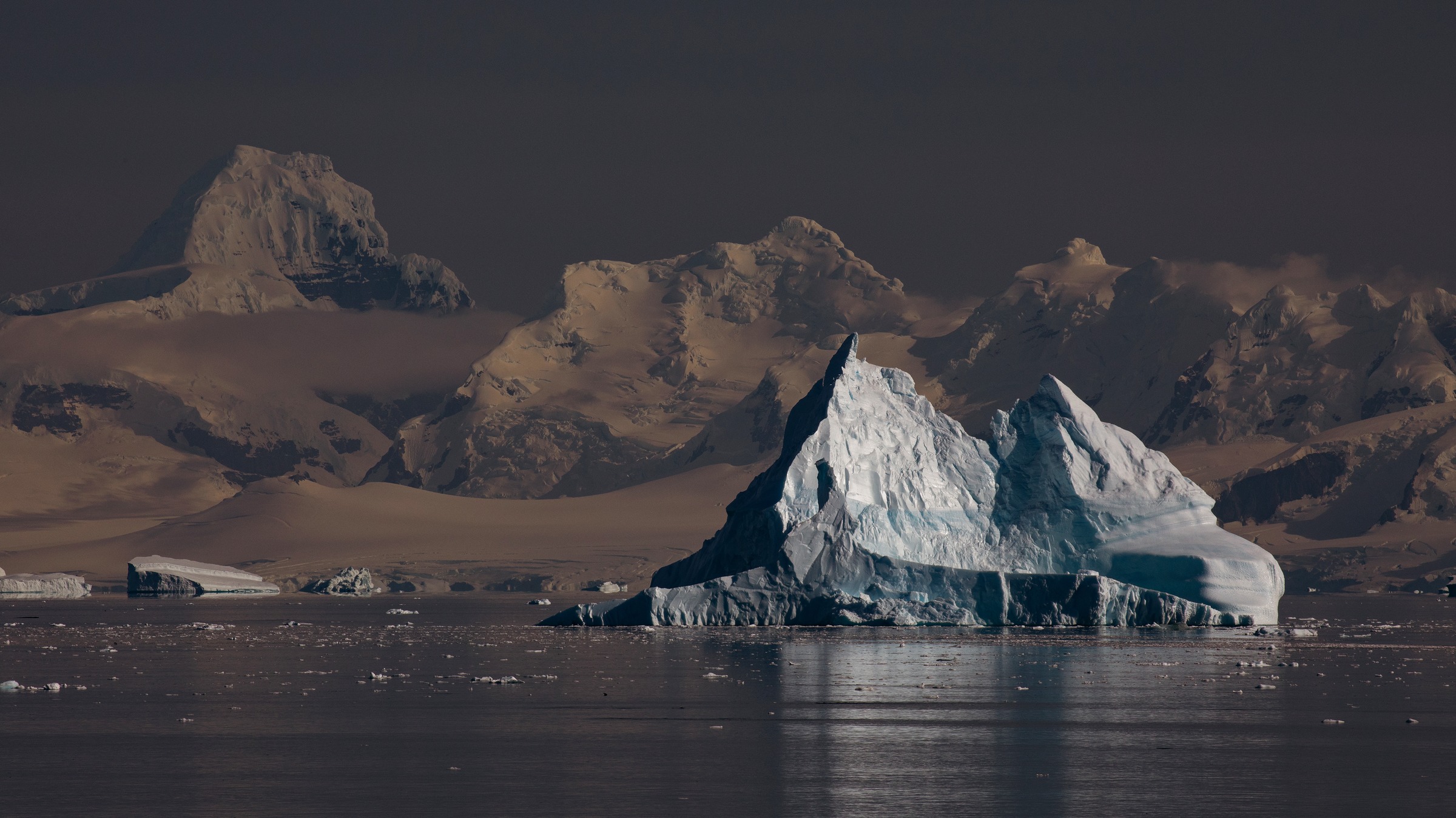 An iceberg along the Antarctic Peninsula (Peter Fisher)